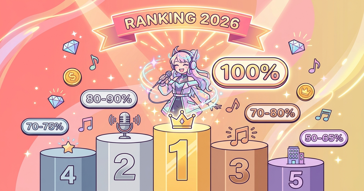 ColorSing事務所比較ランキング2026｜還元率で選ぶおすすめ5選