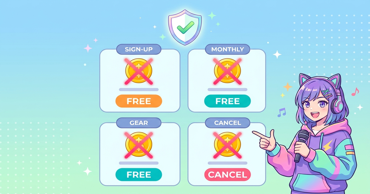TikTok LIVE事務所の契約金完全無料の意味